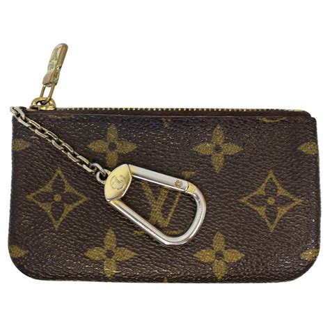 louis vuitton coin / key pouch wallet|louis vuitton monogram wristlet.